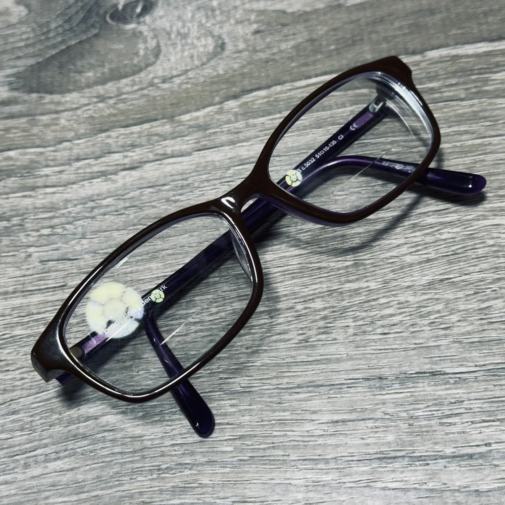 Prodesign Denmark 1733 C.5032 Eyeglass Frames Womens 51-15-135 Purple‎ Rectangle